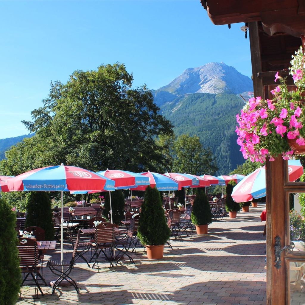 hinten der Watzmann